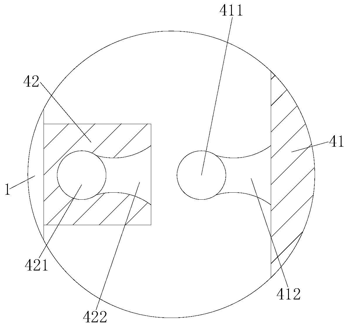 Buckle type steel skirting line decorated by exposed bolts