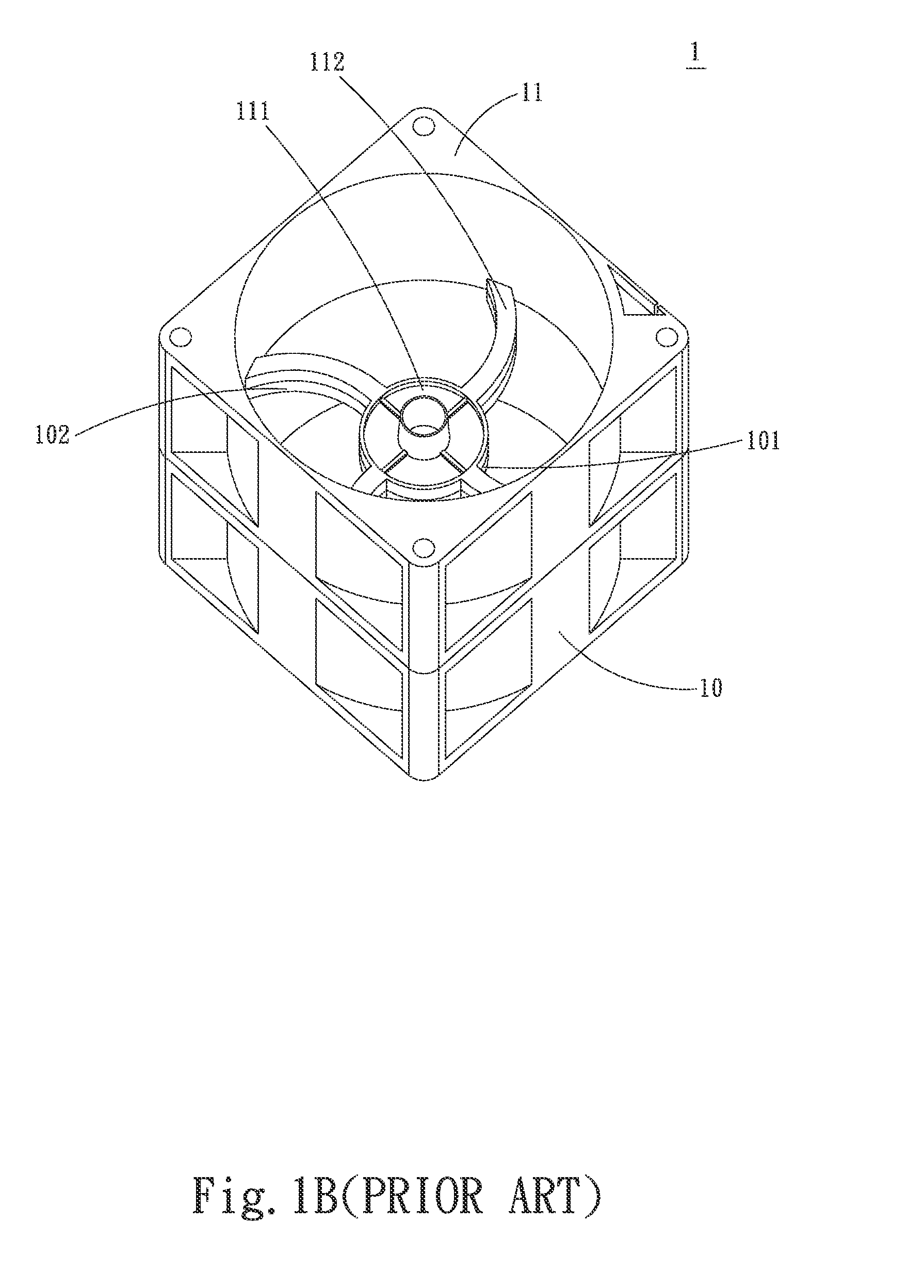 Symmetrical series fan structure