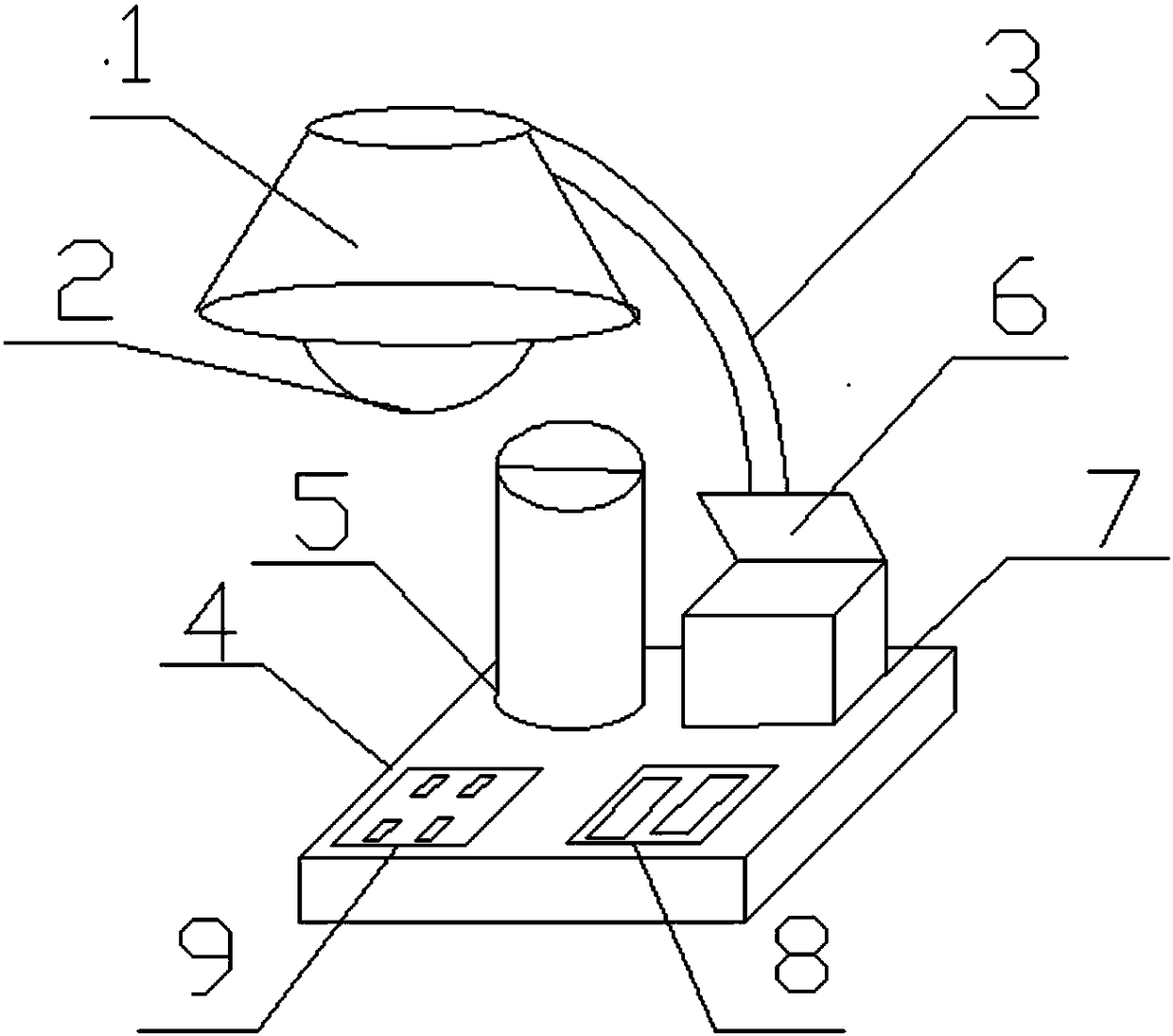 Multifunctional desk lamp