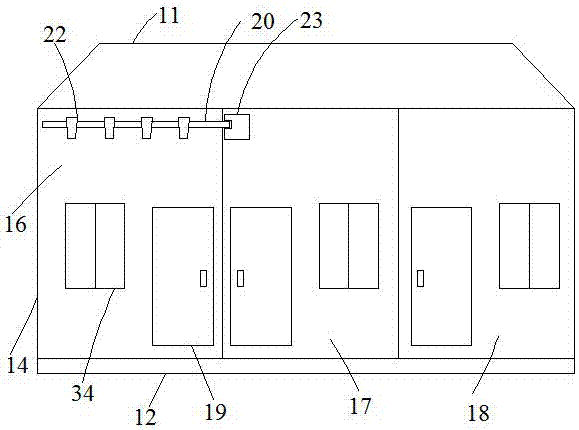 Hybrid integrated house and construction method