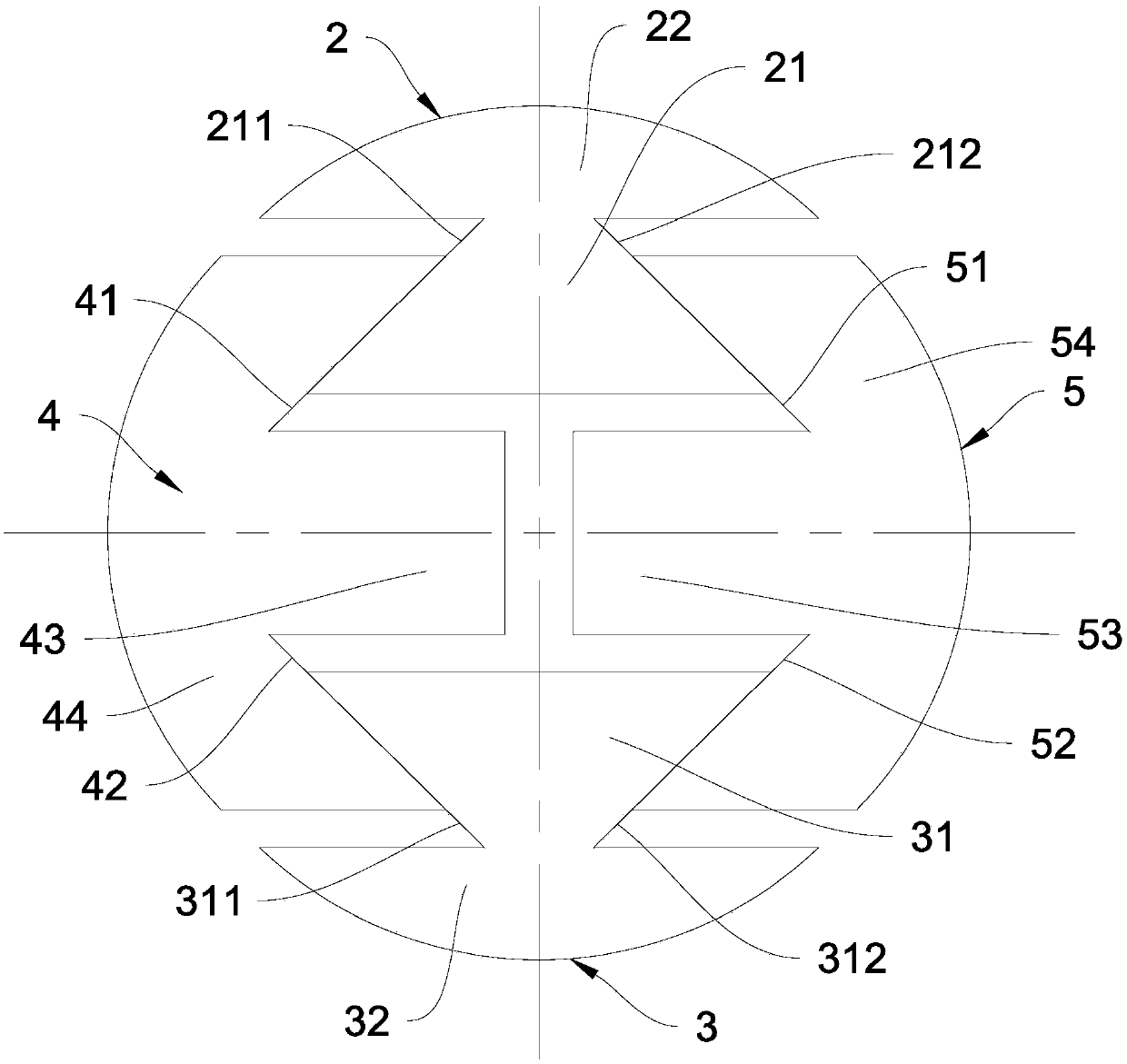 Self-tightening round tube hoop tension testing device capable of keeping curvature of round tube