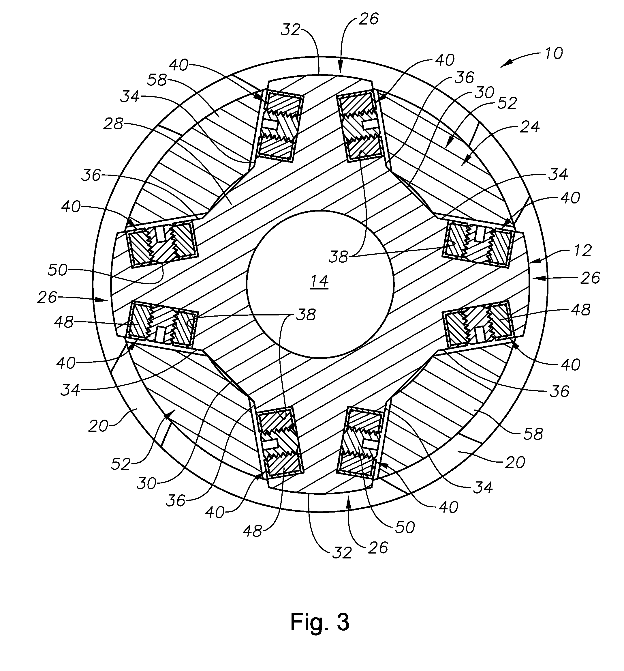 Magnetic Retrieval Apparatus and Method for Retaining Magnets on a Downhole Magnetic Retrieval Apparatus