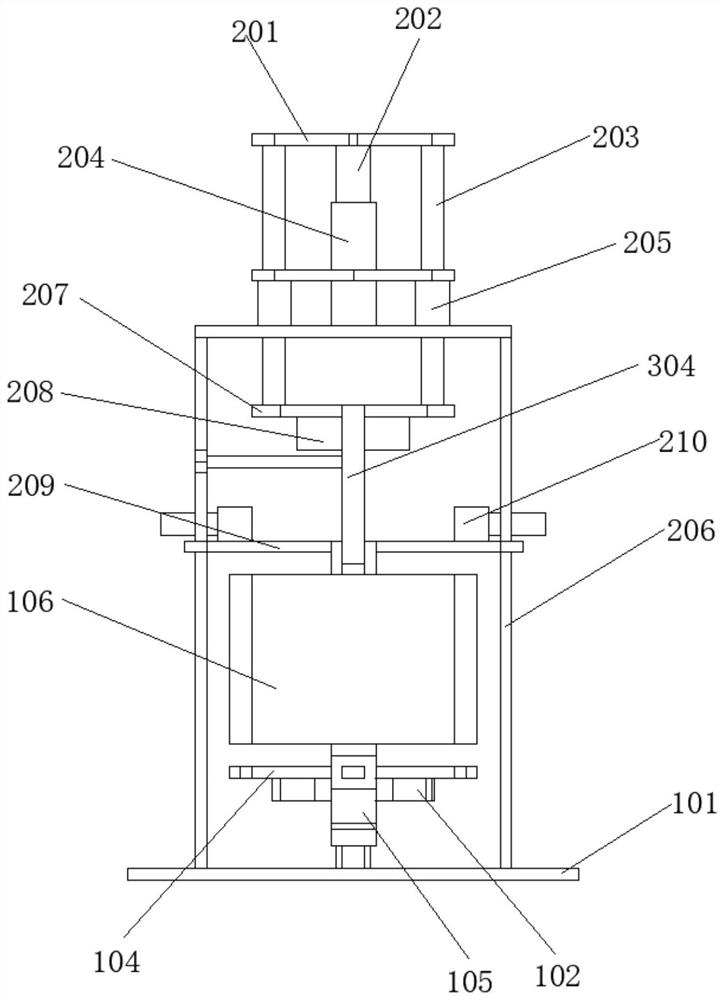 Raw material casting device for electric vehicle hub