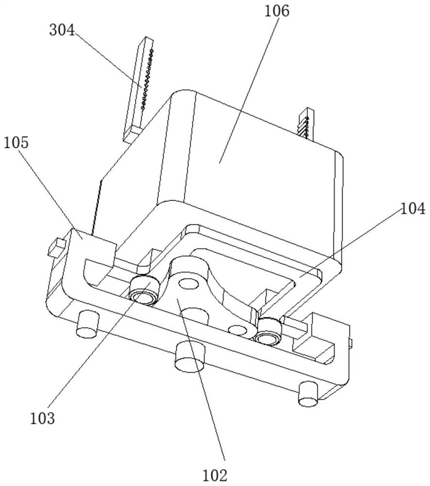 Raw material casting device for electric vehicle hub