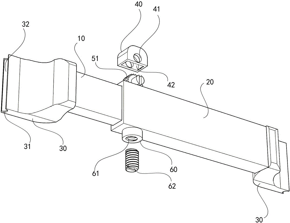 A kind of high-rise building metal window frame safety protection support and using method thereof