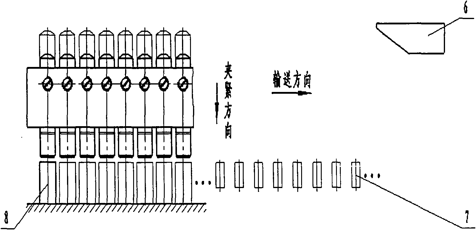 Device for recording and detecting automatic production line procedures