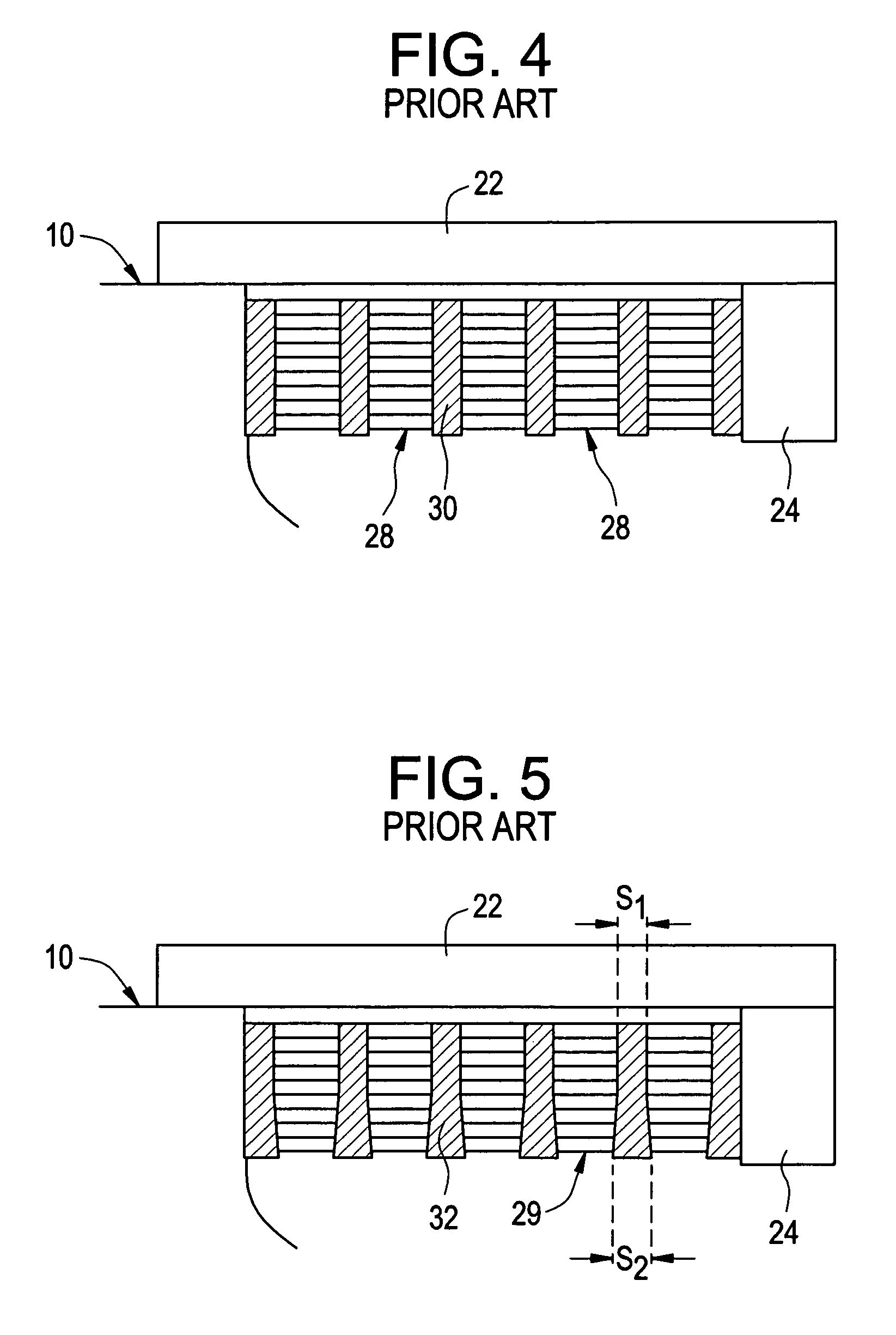 Method and apparatus for reducing hot spot temperatures on stacked field windings