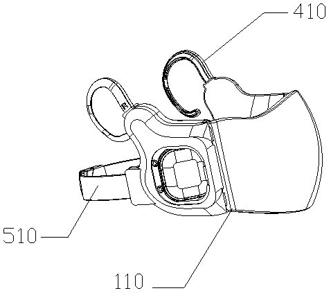 Double-fan breathing mask and implementation method thereof