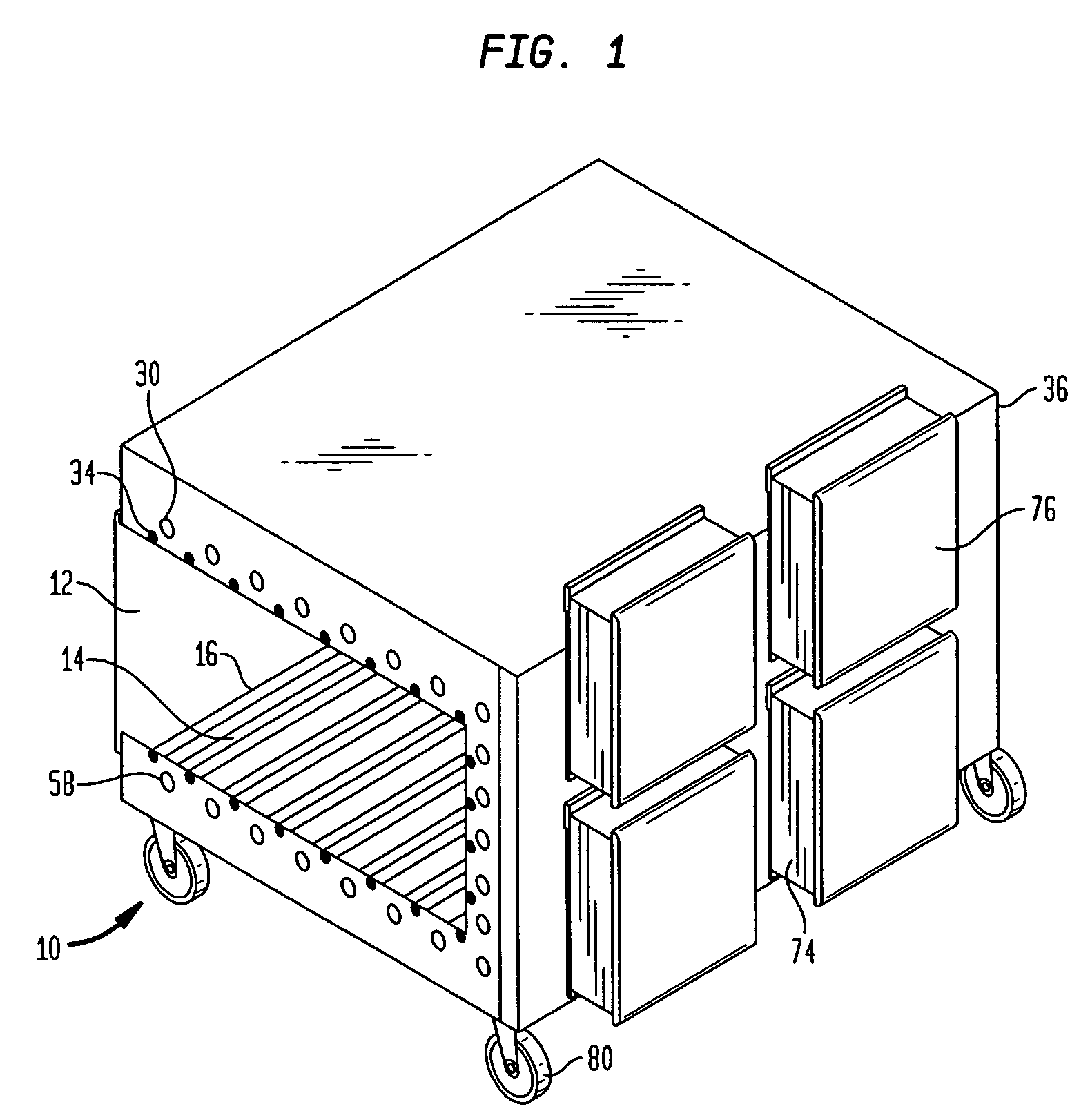 Food surface sanitation tunnel