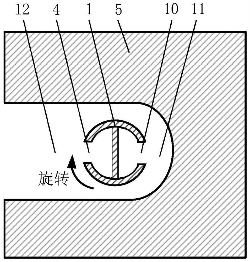 Tube electrode for electrolytic and electric spark composite cutting and machining method