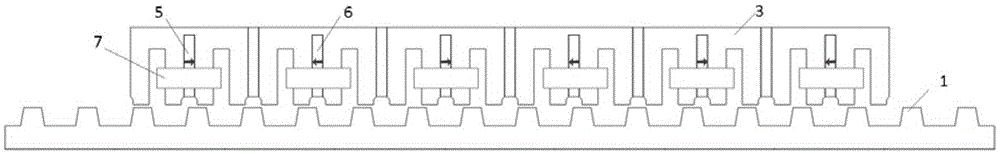 Flat plate type linear switch flux linkage motor and staggered tooth displacement selection method thereof