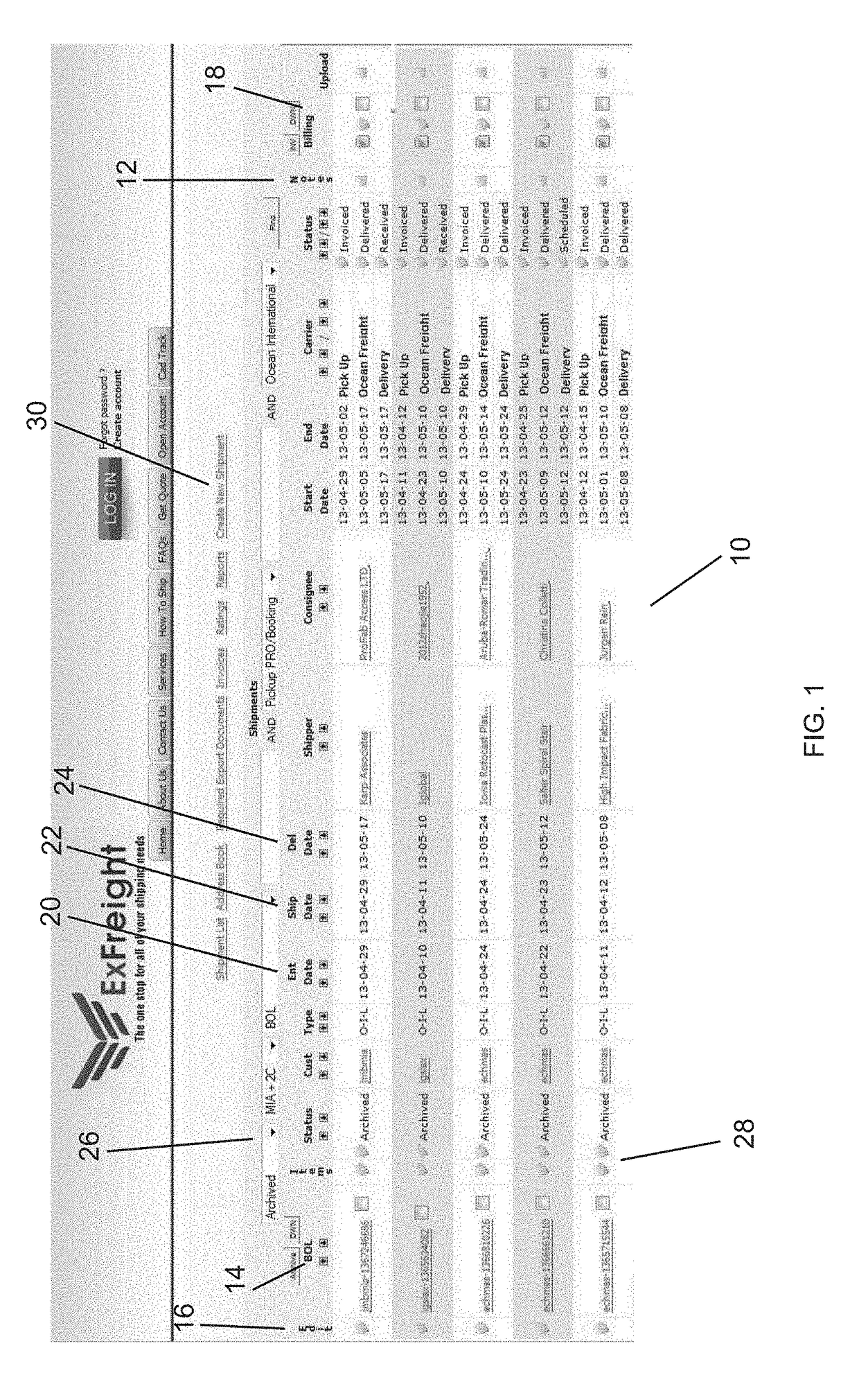 Process of combining multiple carriers for international shipping