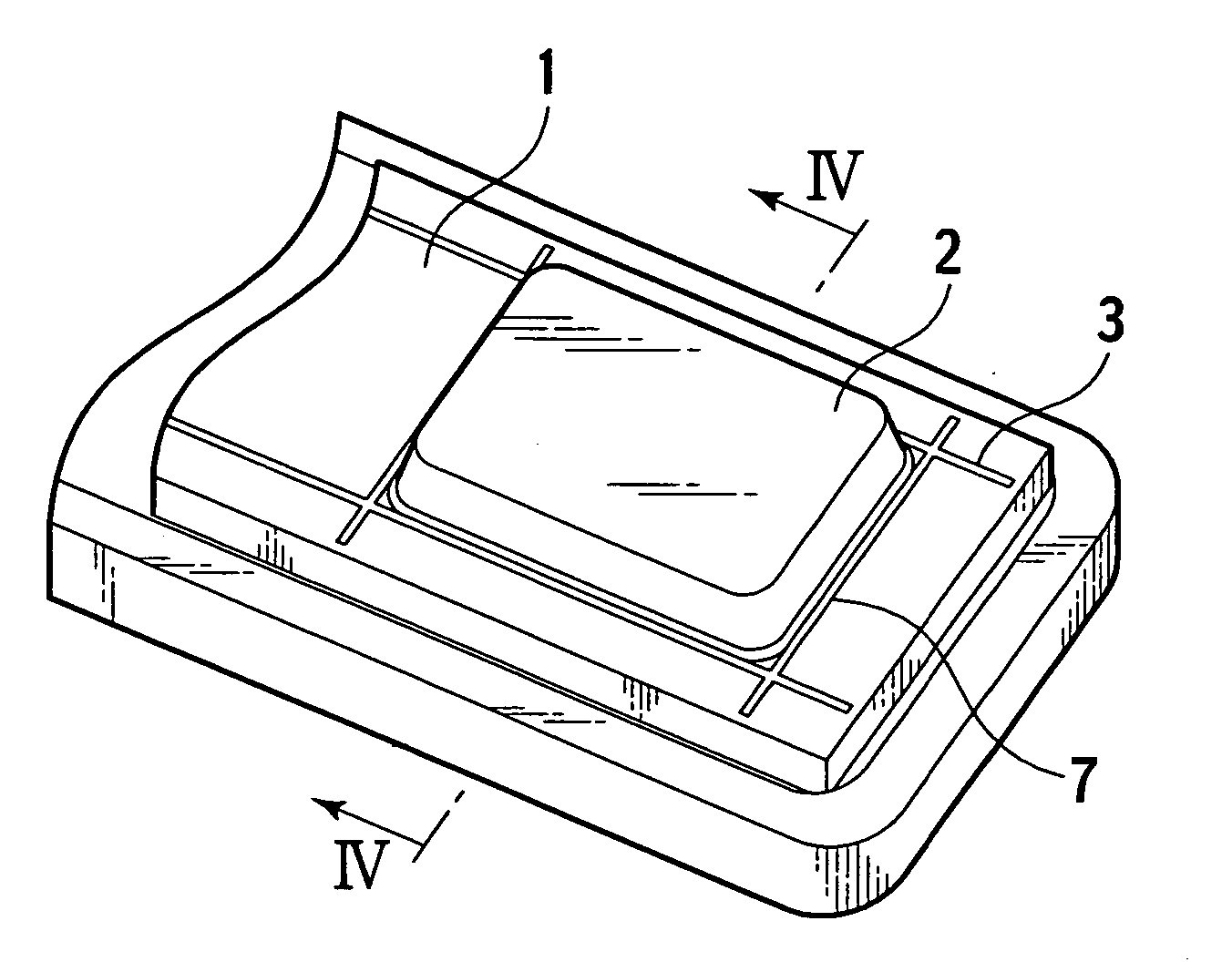 Electromagnetic wave shield case and a method for manufacturing electromagnetic wave shield case