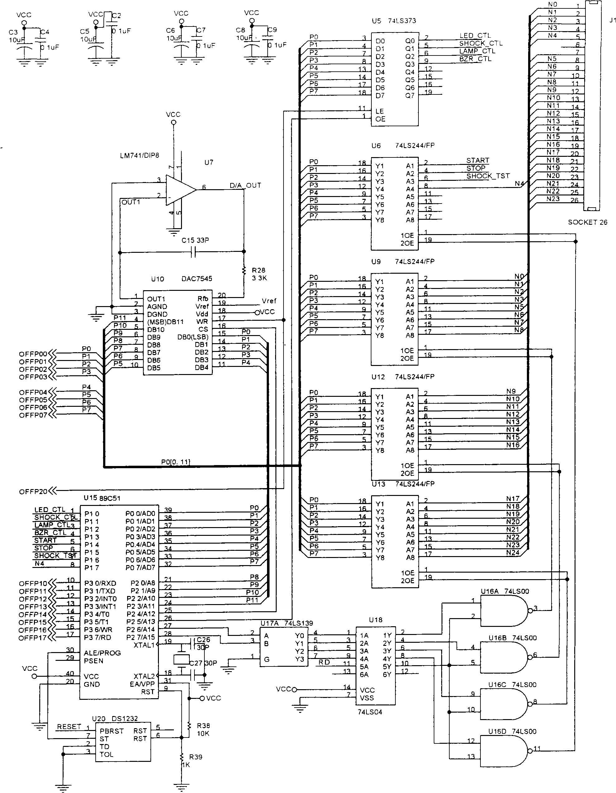 Data acquisition control device for ring flat base