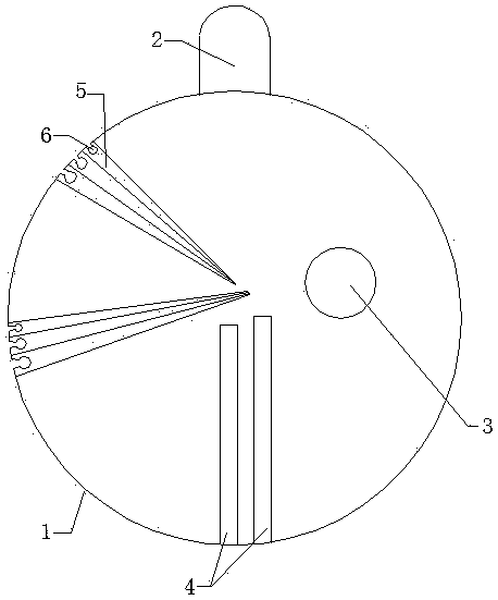 A needle-threading structure and its working method