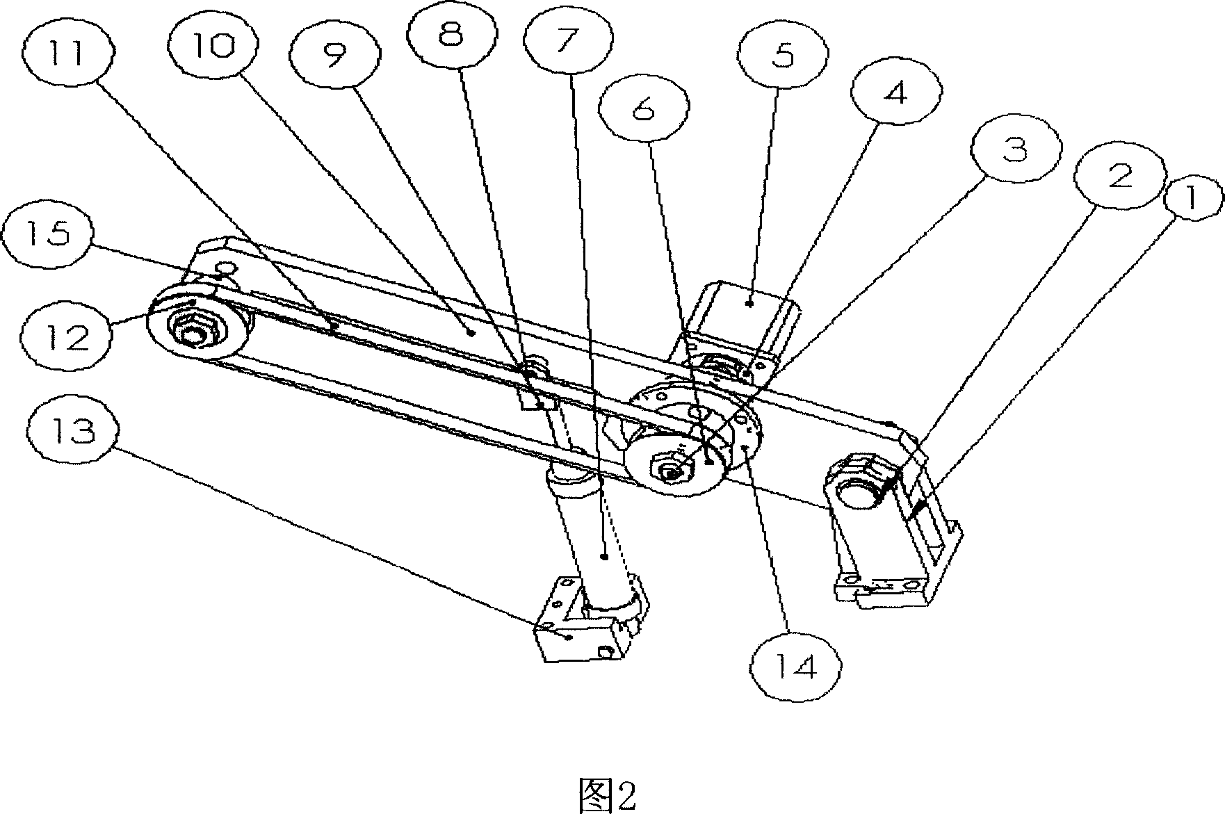 Alignment device of out shaft of rotor axis of electric engine