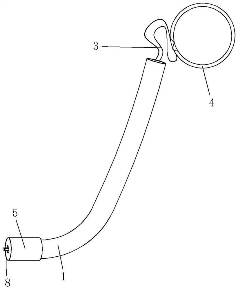 Linear knife for optic nerves