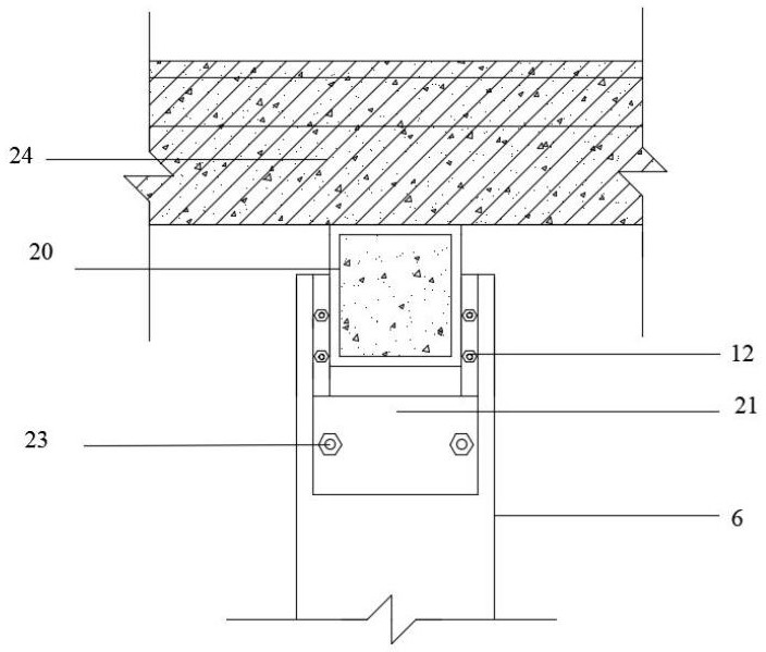 Self-resetting, anti-overturning and efficient damping system for viaduct and construction method thereof