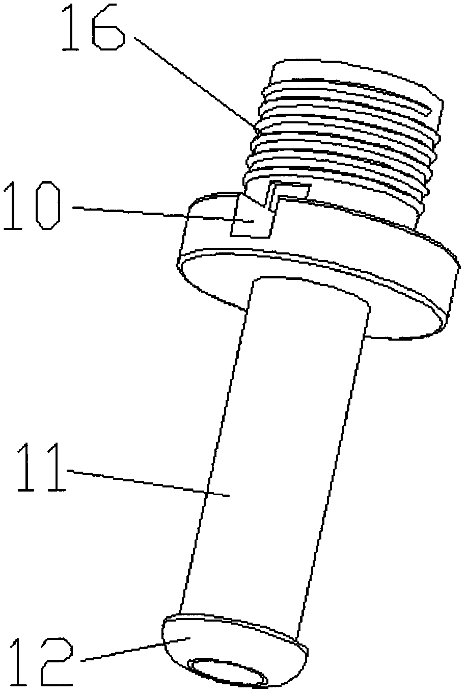 Flagpole structure with banner capable of rotating in 360 degrees