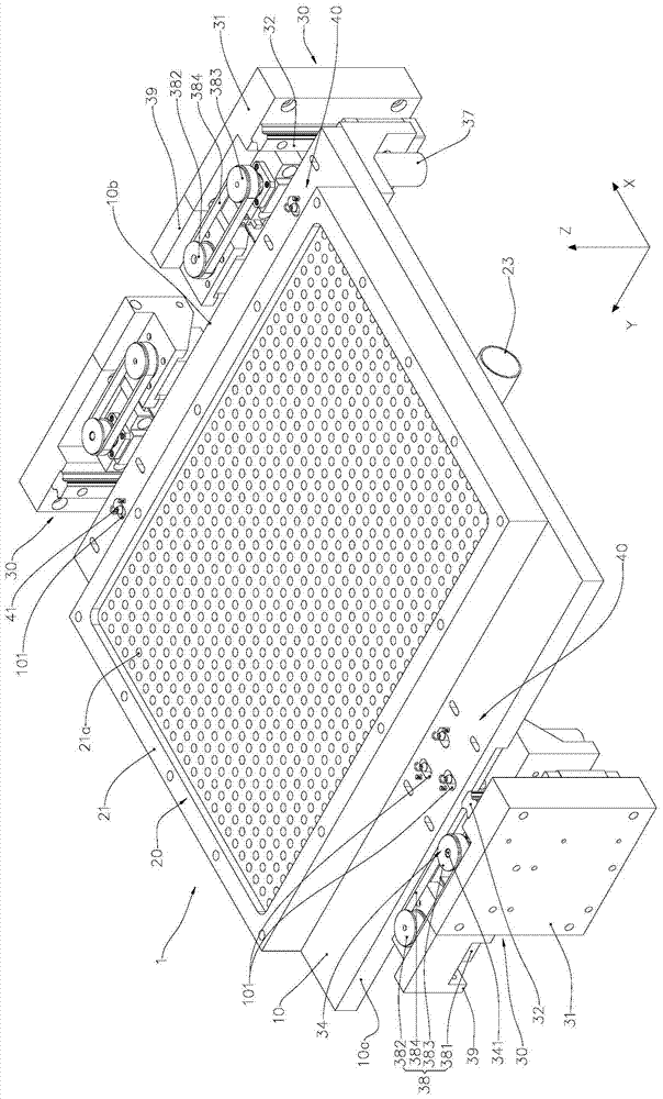 High-precision three-dimensional processing lifting platform