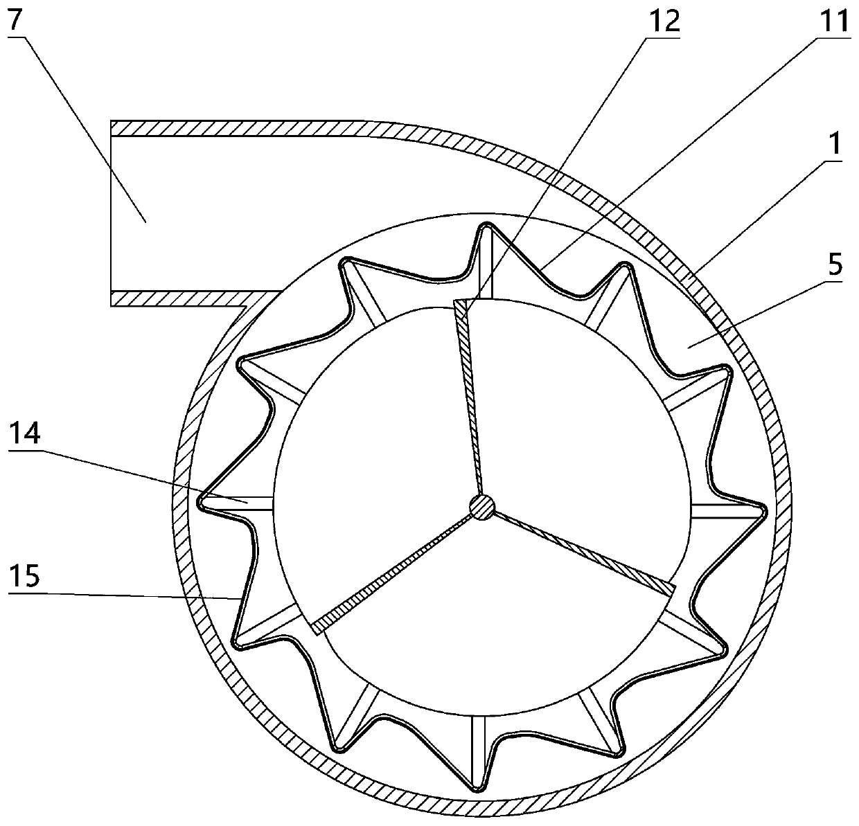 A multi-stage filter dust collector