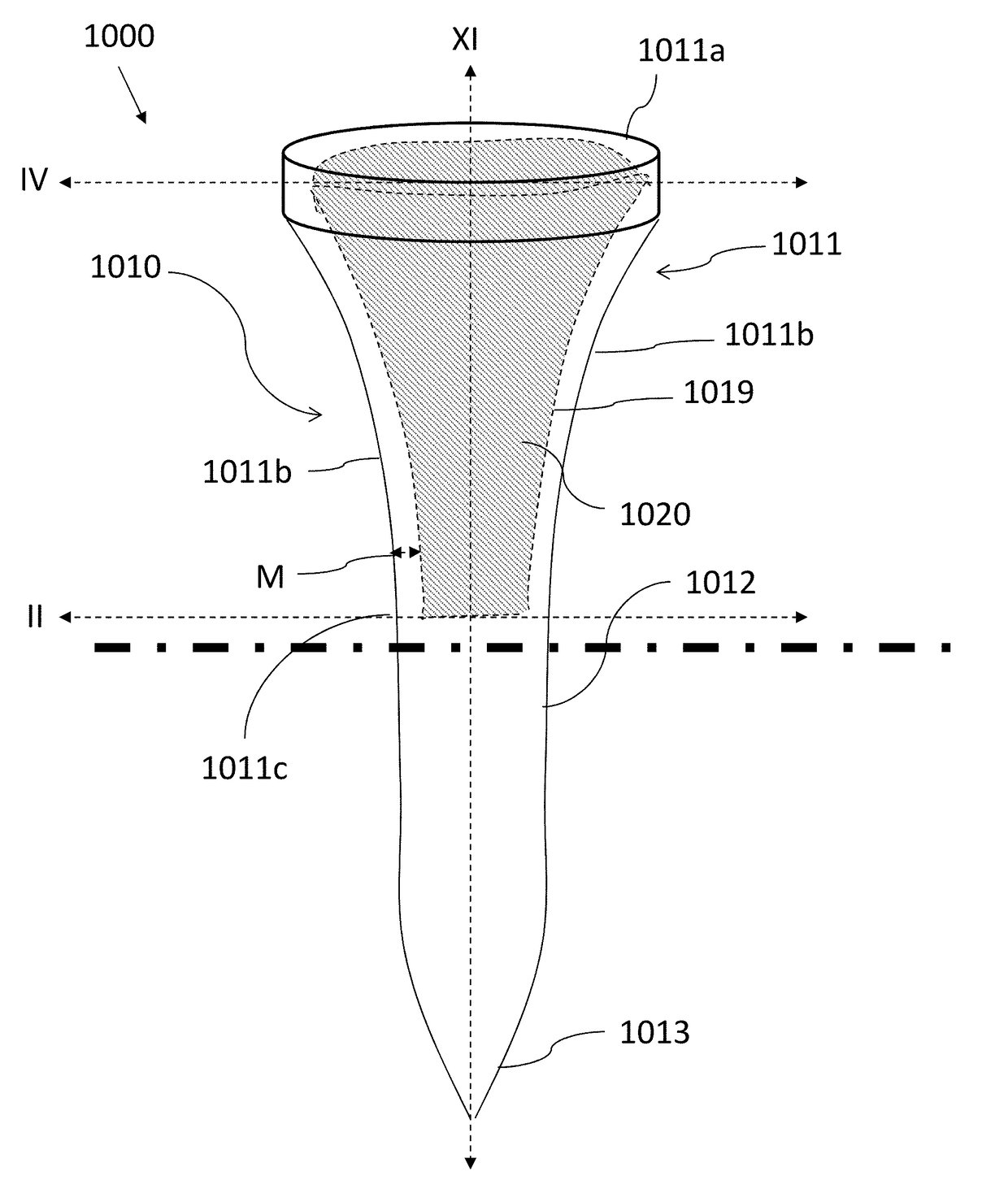 Golf Tee Encapsulating Spark Induction Material and Method for Improving Golf Performance