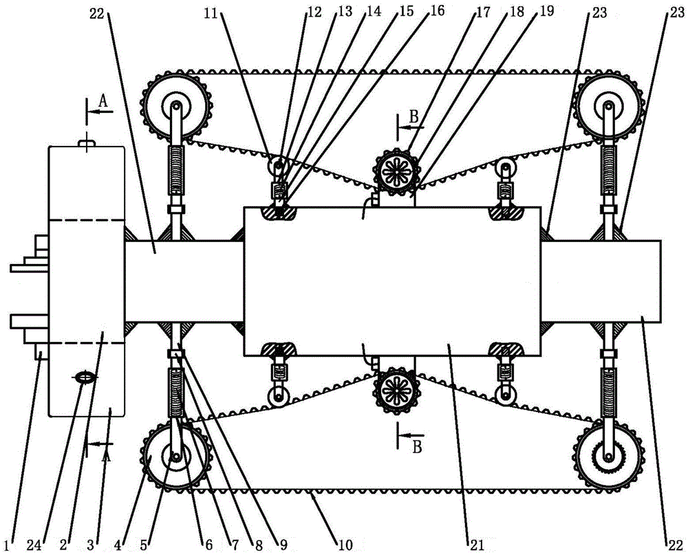 Tracked Adaptive Pipeline Crawler