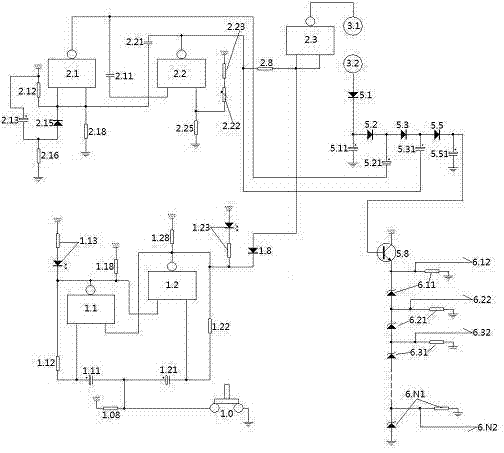 Discharge delay type double-purpose enlightening device