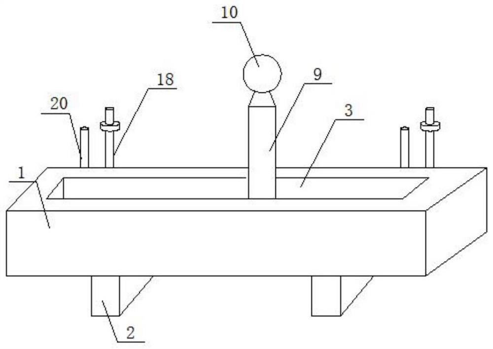 Sealant spraying device for tobacco building