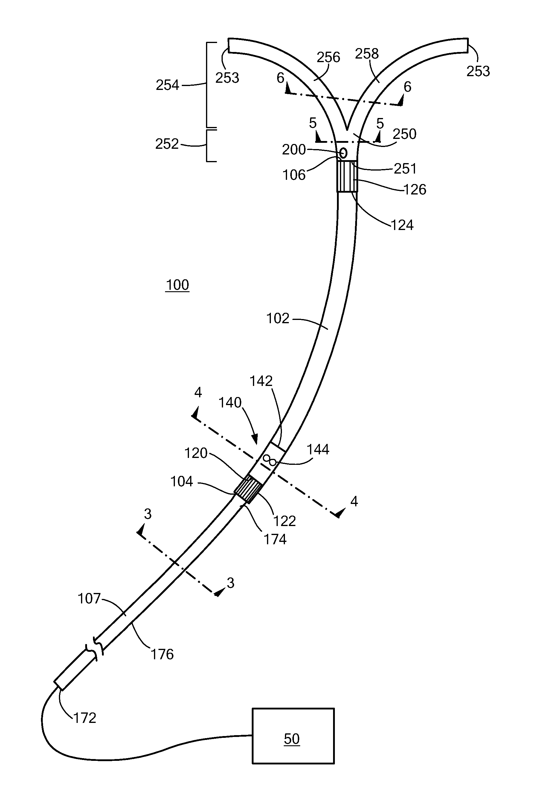 Cannula with bifurcated tip for a cardiac assist device