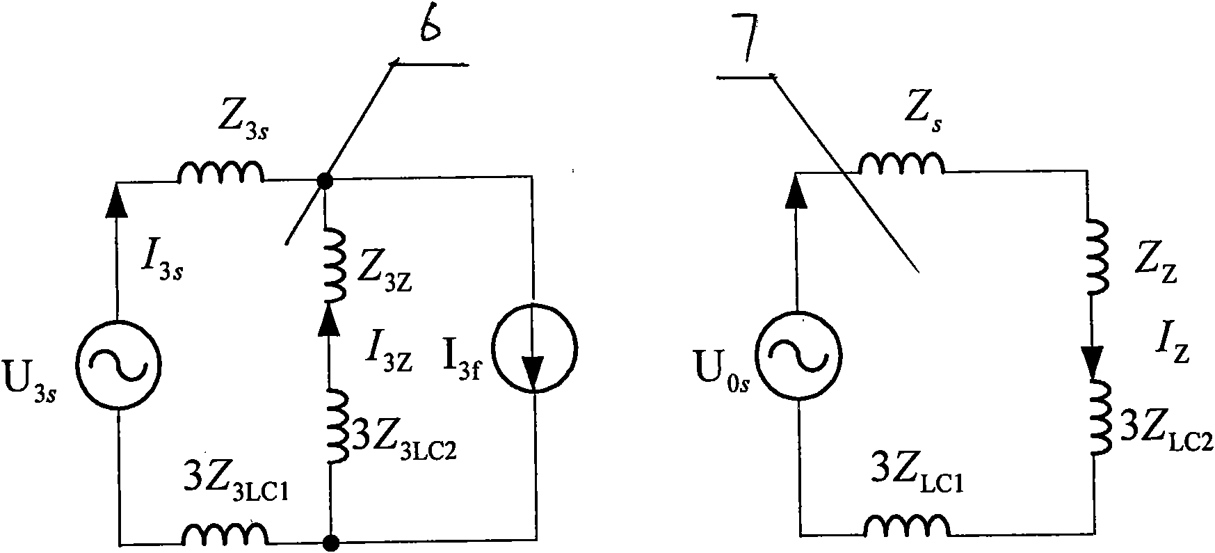 Novel neutral line triple harmonic current suppressor