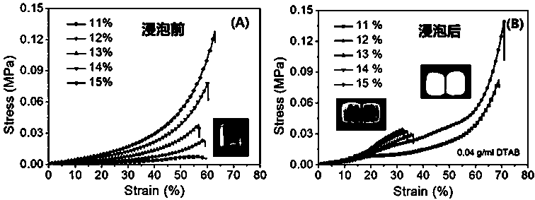 Protein hydrogel with gradient structure and preparation method thereof