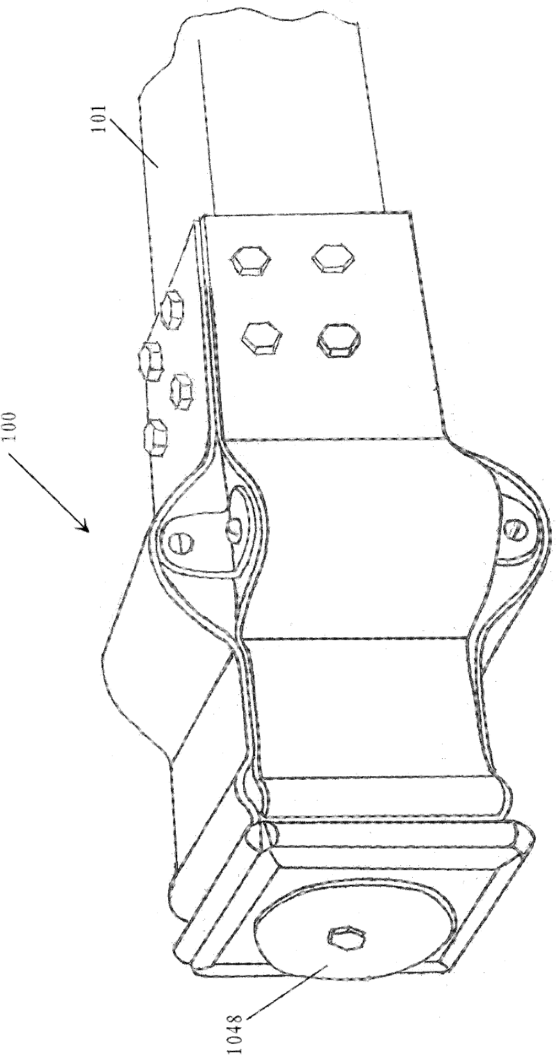 Positive contactor of disconnecting switch and fracture component