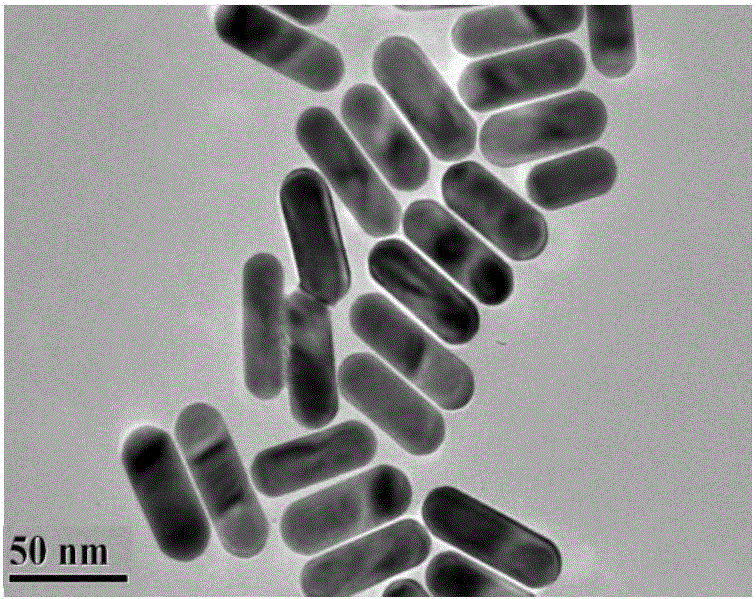 Method for preparing SiO2-coated Au@Ag core-shell nanorod