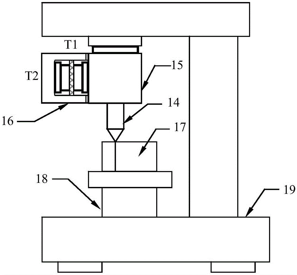 Integration equipment and detection method for evaluating coating bonding strength based on interface fracture toughness