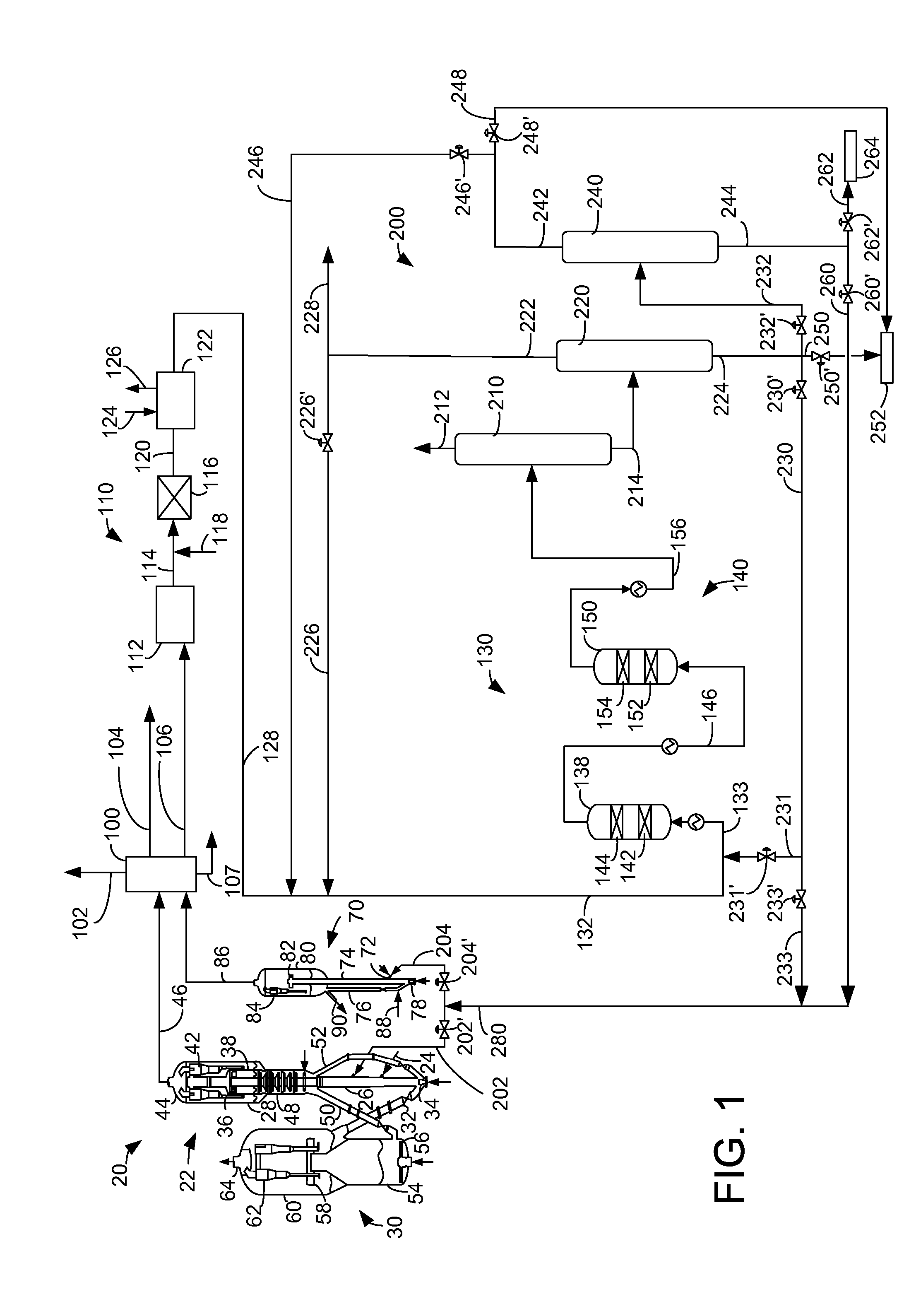 Apparatus for fluid catalytic cracking oligomerate