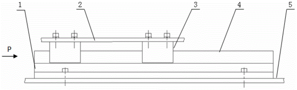 High-stiffness guide structure