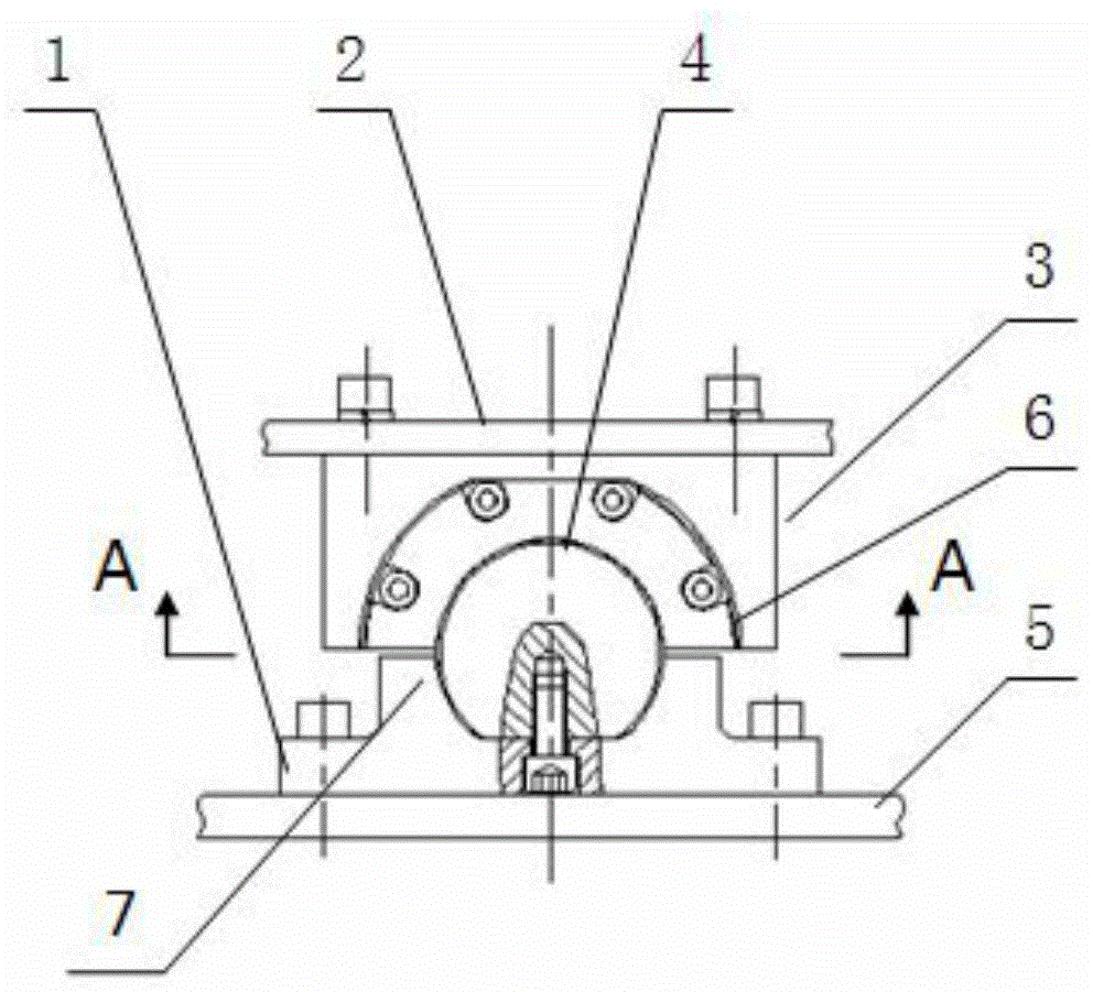 High-stiffness guide structure