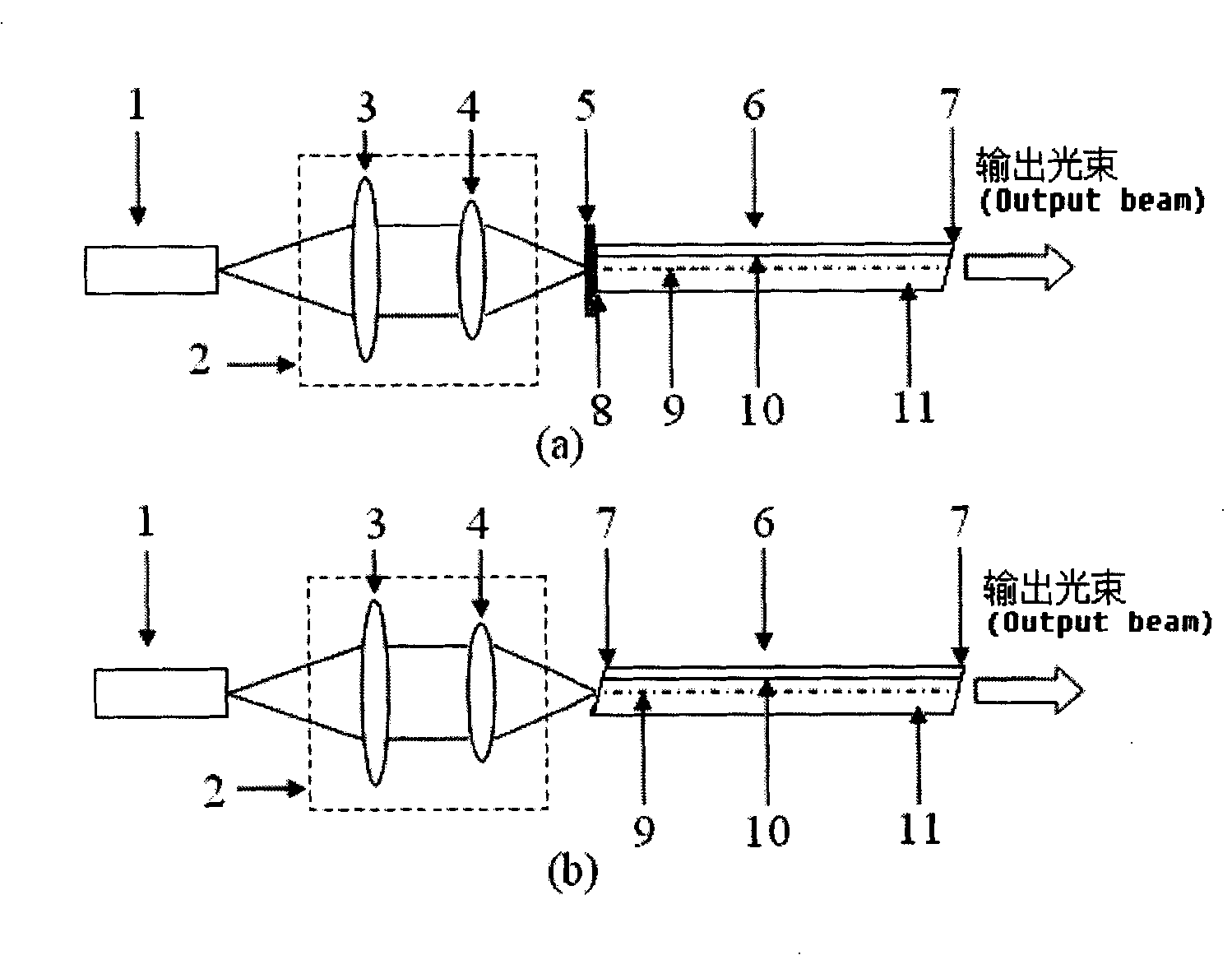 Ultra-short length erbium and ytterbium codoping high gain glass optical fiber superfluorescence light source