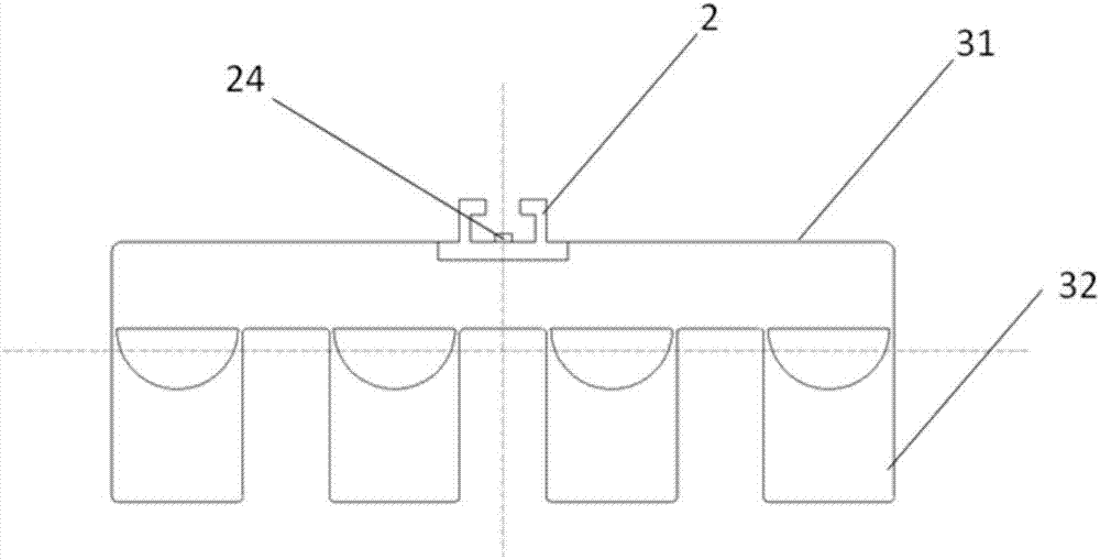 Anode guide rod assembly and manufacturing method thereof