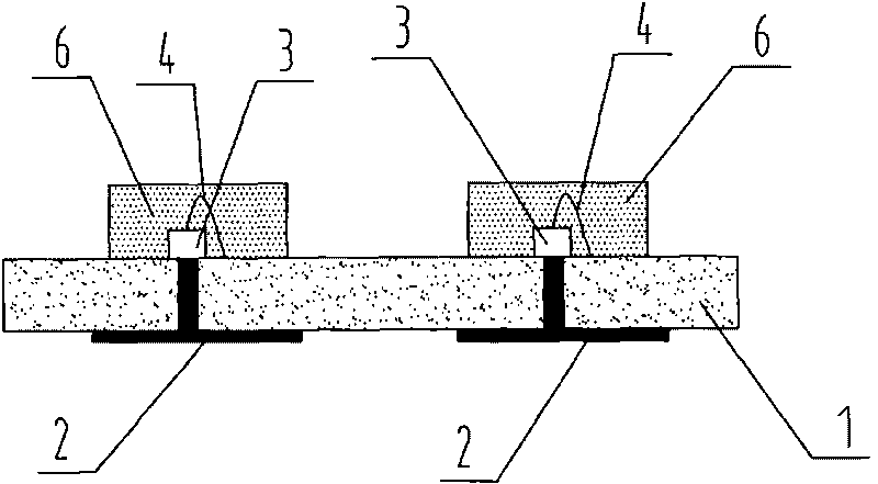 Method for manufacturing high-power white light LED