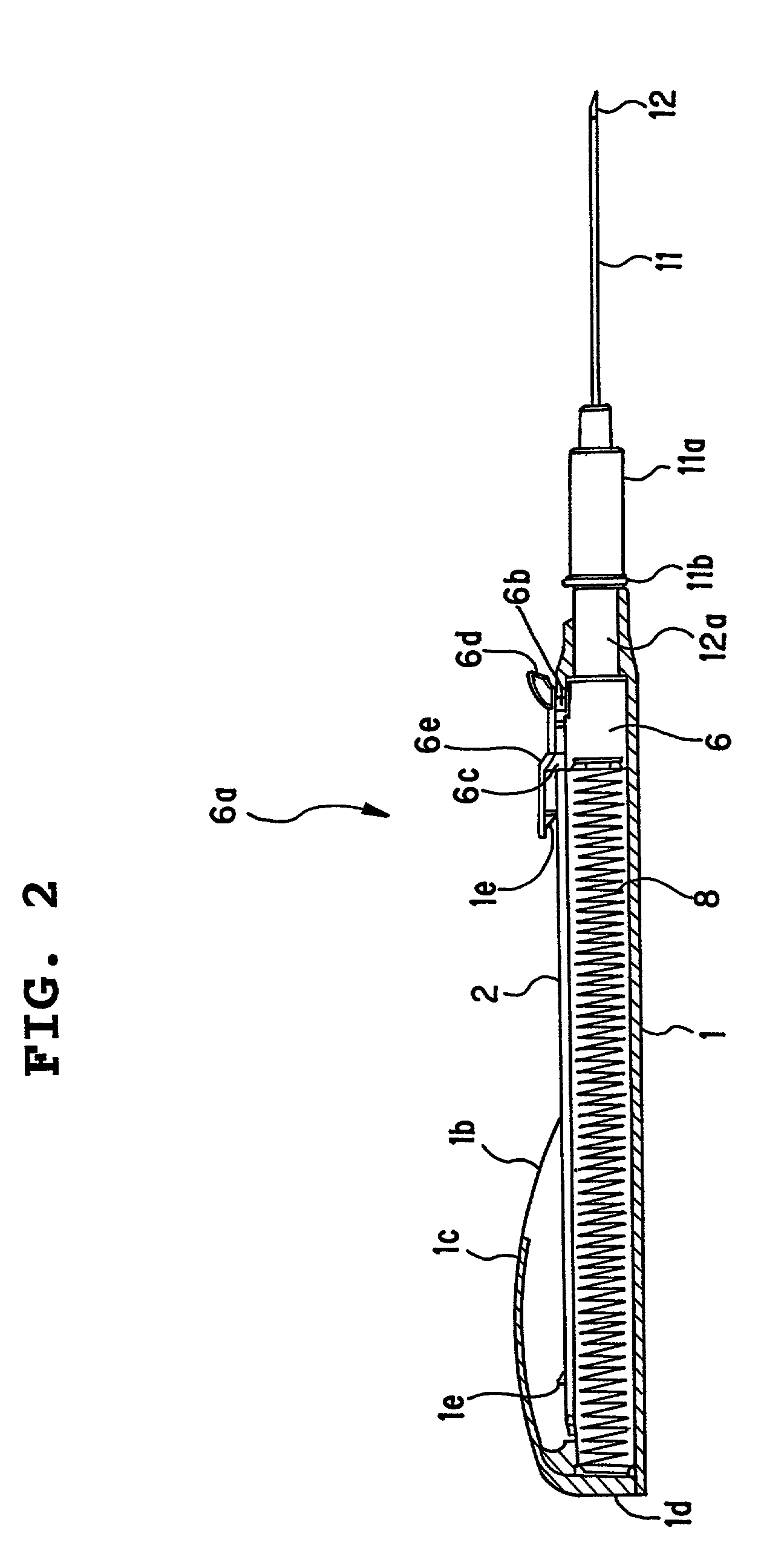 Safety indwelling needle