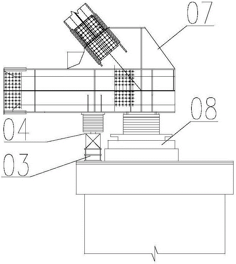 Method for erecting large-span lower chord variable truss high continuous steel trussed beam cantilever