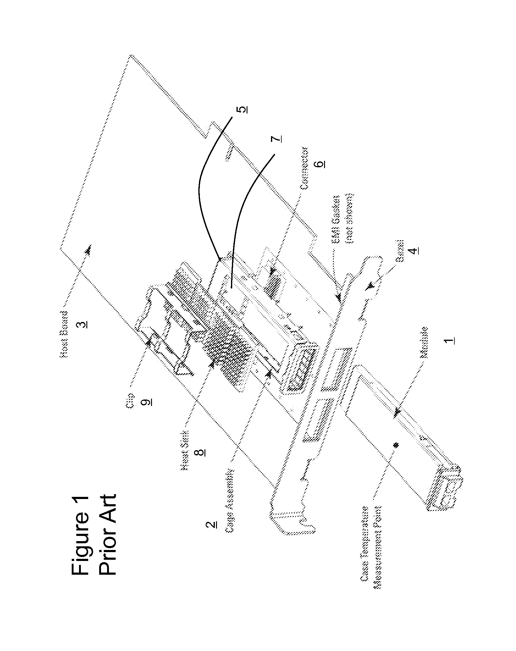 Sliding thermal contact for pluggable optic modules