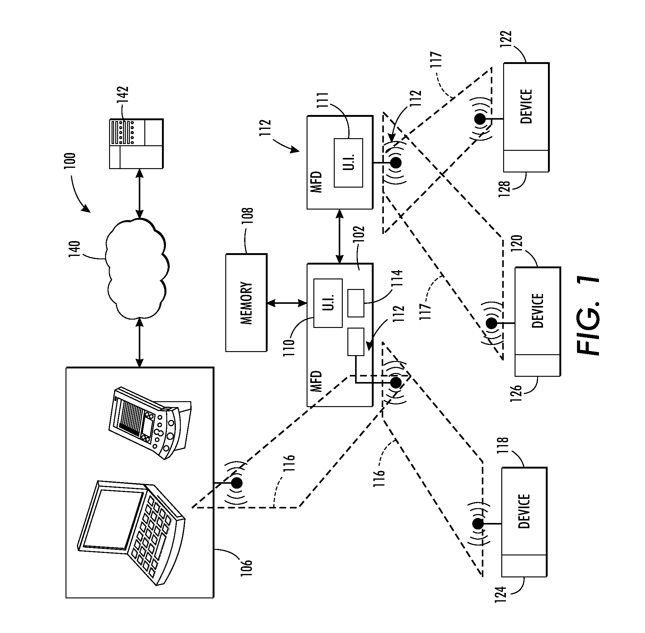 System and method for printing from portable devices