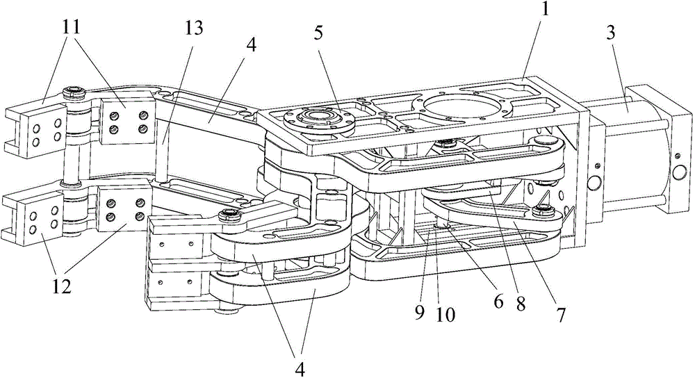 Robot clamping device