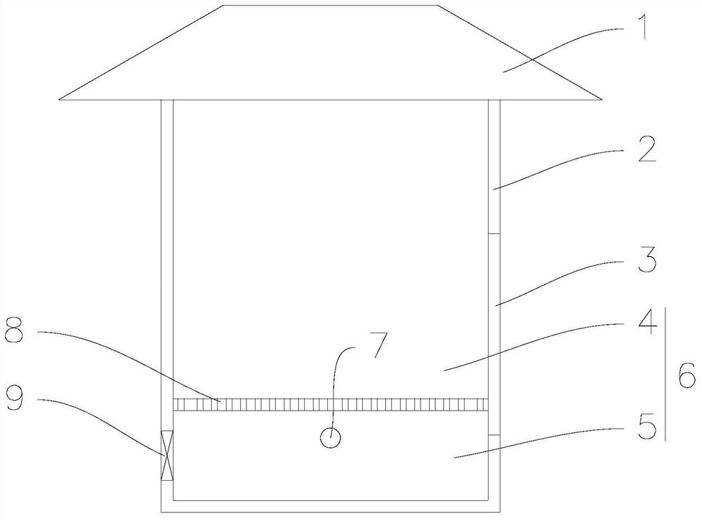 Deodorizing type environment-friendly garbage room system