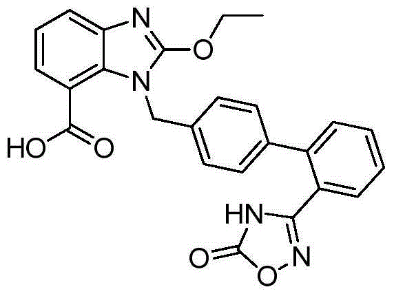 Preparation method of anti-hypertensive drug