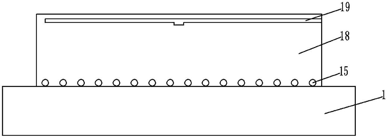 Pre-buried device of high- and low-voltage complete switch cabinet