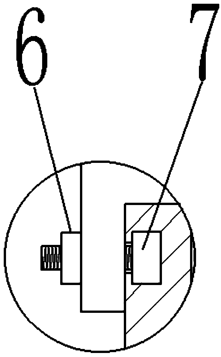 Pre-buried device of high- and low-voltage complete switch cabinet